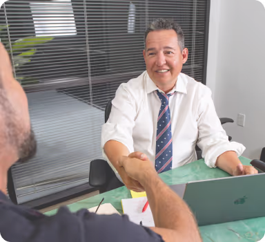 Michael in meeting