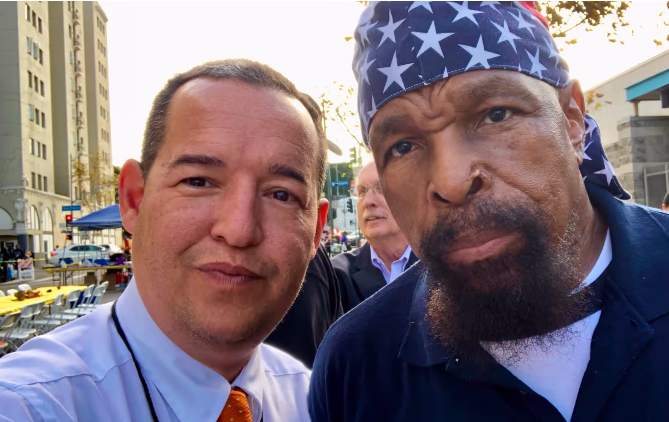 Michael and mr t
