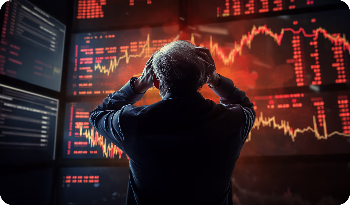 Unpredictable market corrections